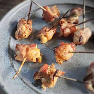 Bacon Wrapped Chicken Bites