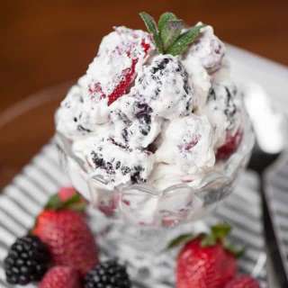 Berry Cheesecake Fruit Salad