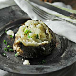 Pressure Cooker Baked Potatoes