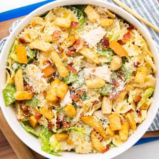 Chicken Caesar Pasta Salad