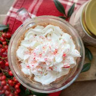 Hot Chocolate with Peppermints Jar Recipe