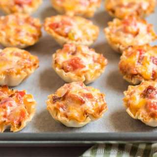 Bacon and Rotel Cups