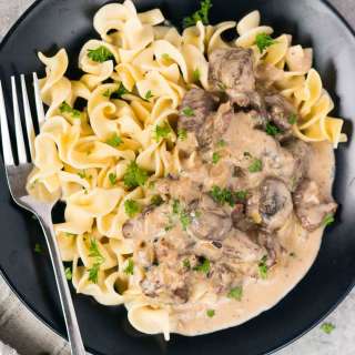 Beef Stroganoff