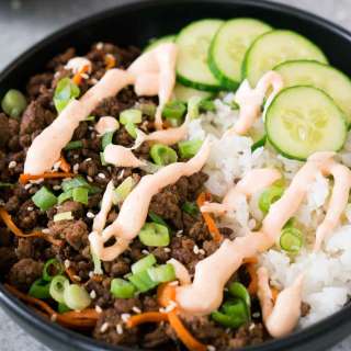 Korean Beef Bowls