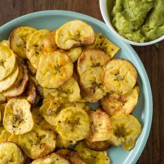 Air Fryer Plantain Chips Recipe