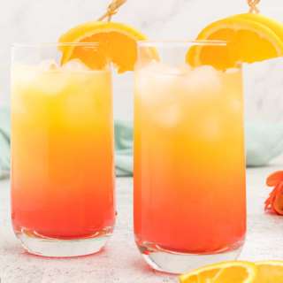 Peaches and Cream Cocktail