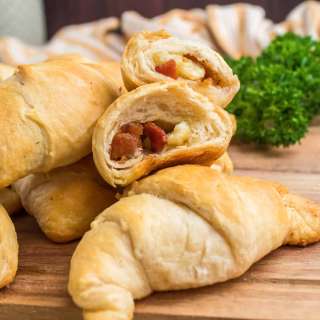 Brown Sugar, Bacon & Brie Crescent Rolls