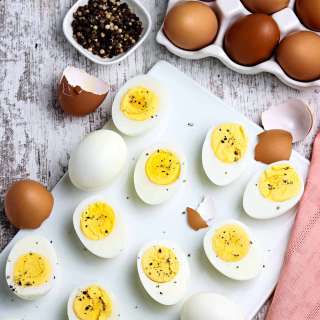 Stovetop Hard Boil Eggs Recipe