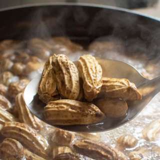Pressure Cooker Boiled Peanuts