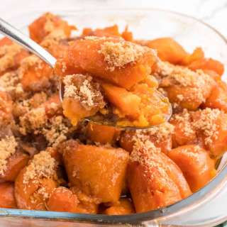 Brown Sugar and Maple Sweet Potatoes