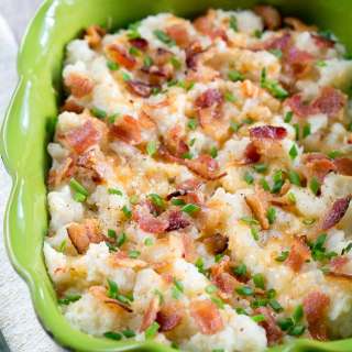 Loaded Cauliflower Bake