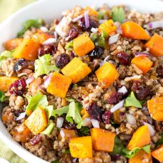 Harvest Butternut Squash Quinoa Salad
