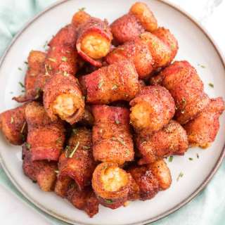 Sweet Bacon Wrapped Tater Tots