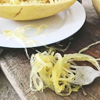 Microwave Spaghetti Squash