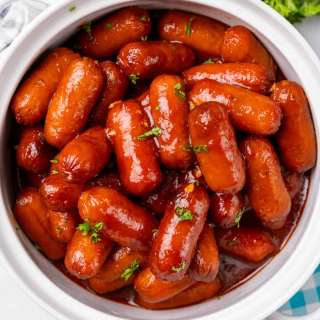 Slow Cooker Honey Garlic Lil' Smokies