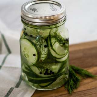 Easy Refrigerator Pickles