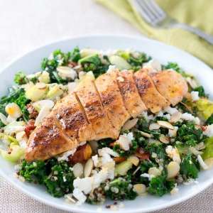Greek Quinoa Salad with Chicken