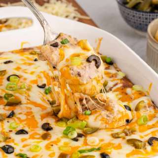 Hot Bean & Cheese Dip
