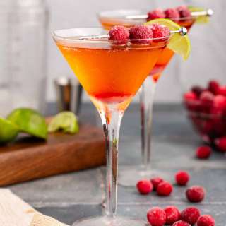Sparkling Cranberry Martini