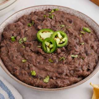 Refried Black Beans