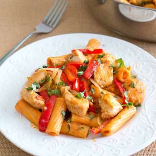 Spicy Chicken Riggies