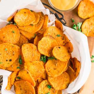 Baked Sweet Potato Chips