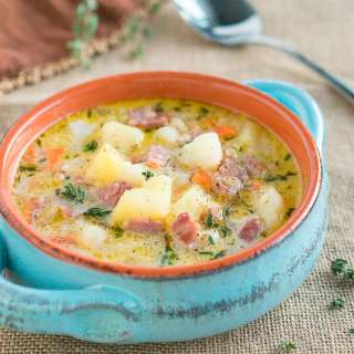 Instant Pot Ham and Potato Soup