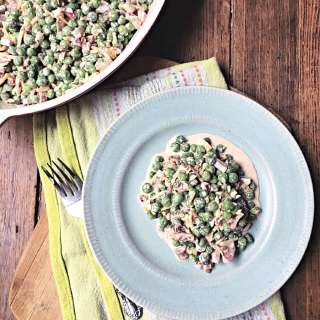 Green Pea Salad with Bacon