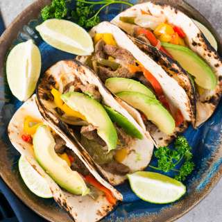 Instant Pot Steak Fajitas