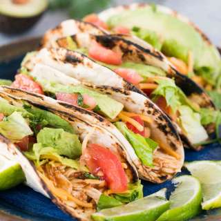 Instant Pot Chicken Tacos