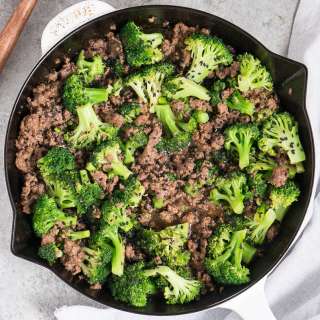 Ground Beef and Broccoli Stir Fry