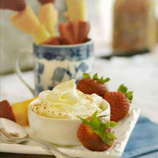 Fruit Kabobs with Delicious Fruit Dip