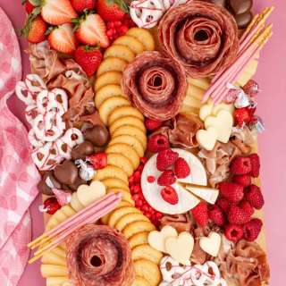 Valentines Charcuterie Board