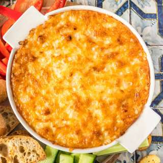 Hot Onion & Cheese Dip