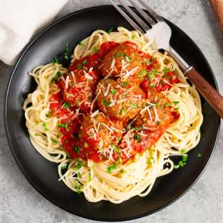 Baked Italian Meatballs