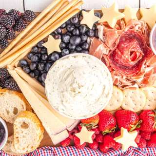 4th of July Charcuterie Board