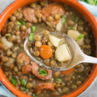 Lentil Soup with Sausage