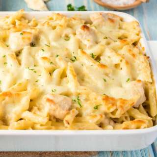 Chicken Alfredo Casserole