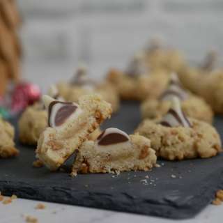 Toffee Cookies with Hershey's Kisses Recipe