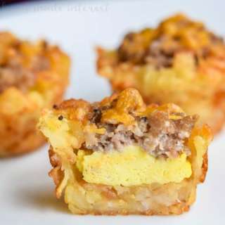 Sausage, Egg, and Cheese Breakfast Tots