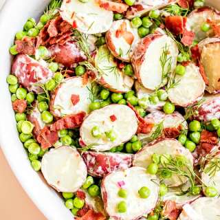 English Pea and Potato Salad