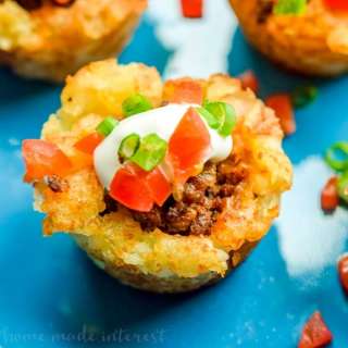 Taco Tater Tot Bites