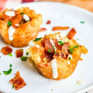 Loaded Tater Tot Bites
