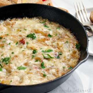 Caramelized Onion & Bacon Skillet Dip