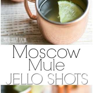 Moscow Mule Jello Shots