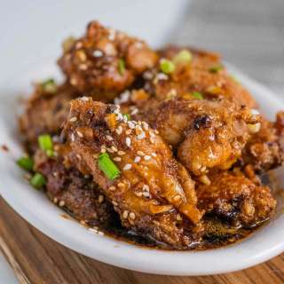 Soy Garlic Wings Recipe