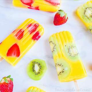 All Natural Mango Popsicles