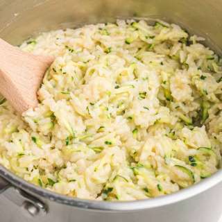 Cheesy Zucchini Rice