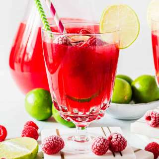 Spiked Raspberry Limeade