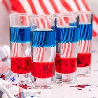Red White and Blue Shooter